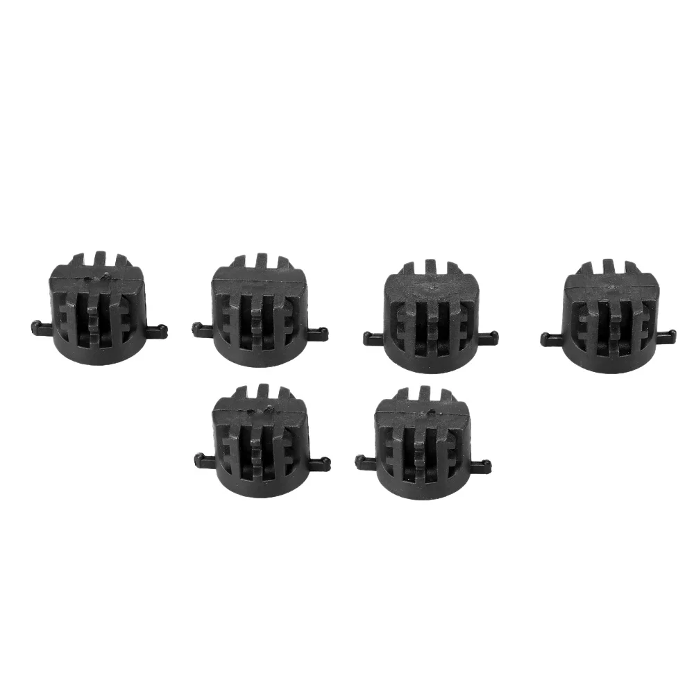 6 PCS Surfboard Rail Plug FCS Fin Plugs with 9MM Fin Screws FCS Leash
