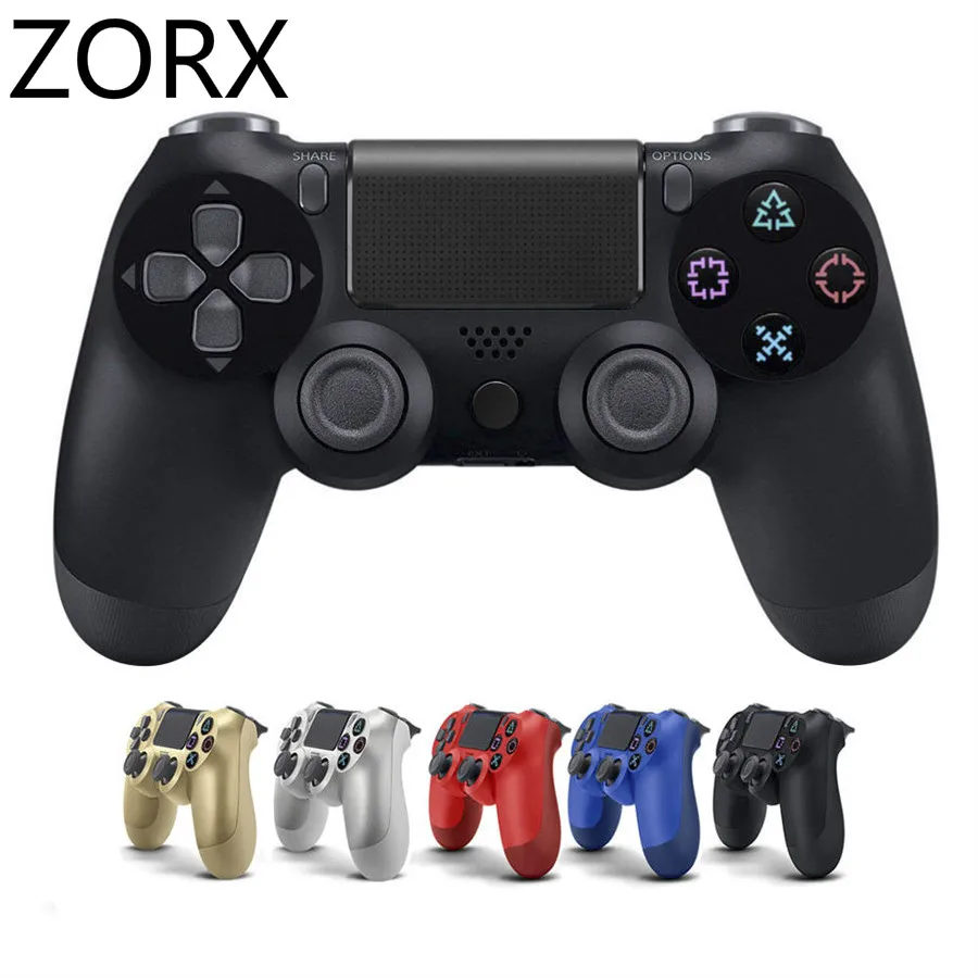 Zorx Wired Game Controller for Sony Playstation 4 Controller for PS4 for Vibration Joystick Gamepads for Play Station 4 Gamepad Zorx Wired Game Controller for Sony Playstation 4 Controller for PS4 for Vibration Joystick Gamepads for Play Station 4 Gamepad