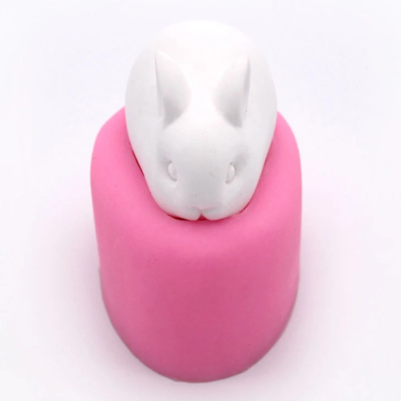 Pig Rabbit Pattern Silicone Mold Fondant Mould Sugarcraft Baking Molds Cake Decorating Tools Mayitr