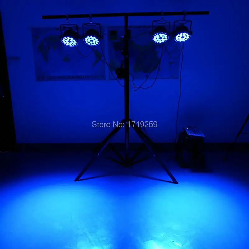 18 светодио дный 12 Вт RGBW LED Par свет DMX сценические огни деловые огни Professional плоский Par может для вечерние KTV диско DJ Uplighting