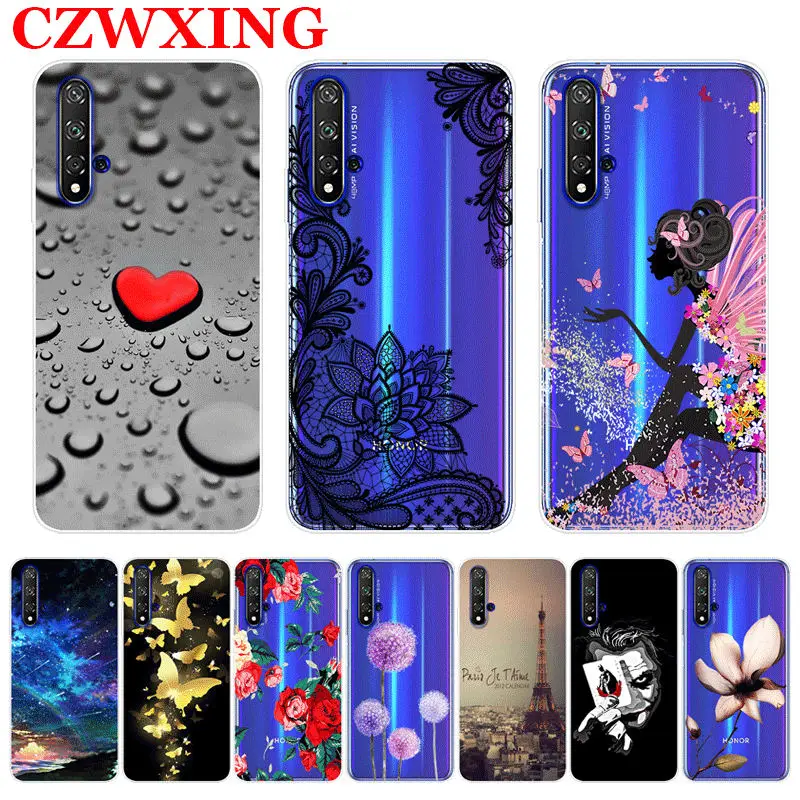 

For Honor 20 Case Silicone TPU Soft Phone Case For Huawei Honor 20 Pro 20Pro Honor20 Lite YAL-L41 20i Cover