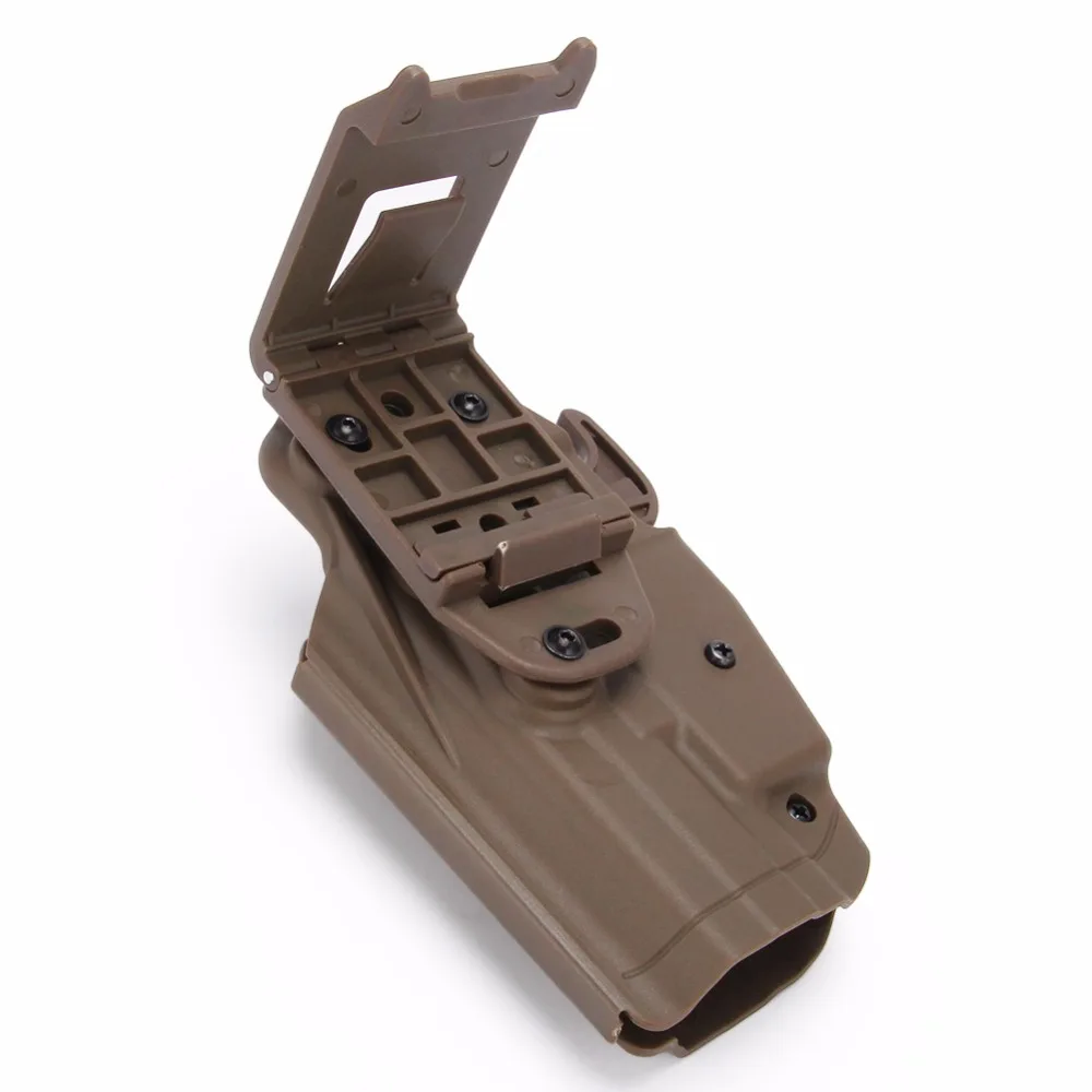 WoSporT тактическая кобура для пистолета прямо быстродействующий удалите комплект кобура для Glock 17 23 USP Ruger VP9 TP24 SIG P226 PV40