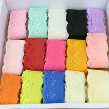 2cm 205yards of cotton lace fabric DIY fabric lace flower gift ribbon decoration materials colour cotton lace inside interiors of colour fabric glass light