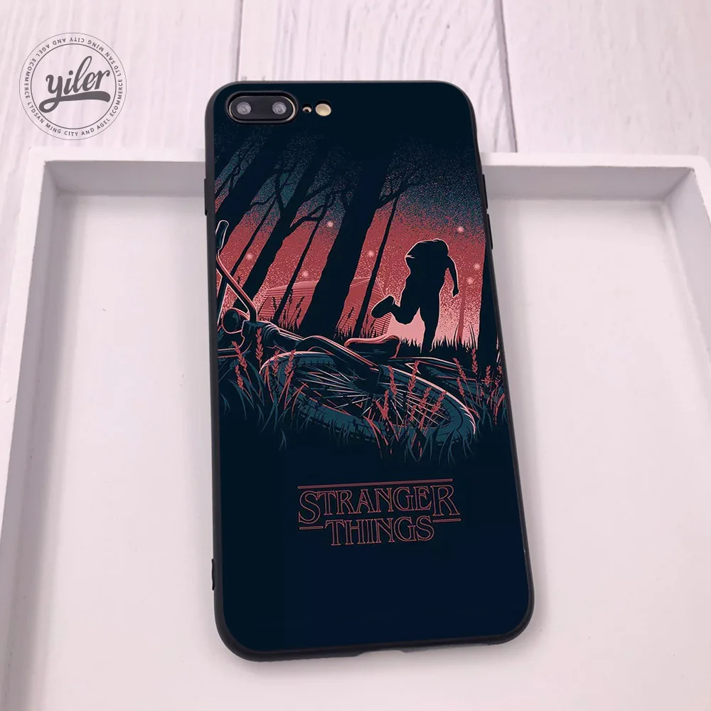 Coque чехол с принтом из сериала "очень странные дела" для iPhone 7 Plus 11 pro XS Max чехол для iPhone 5S, SE 6S 7 8 Plus чехол s для iPhone XR 6 7 8 Plus чехол