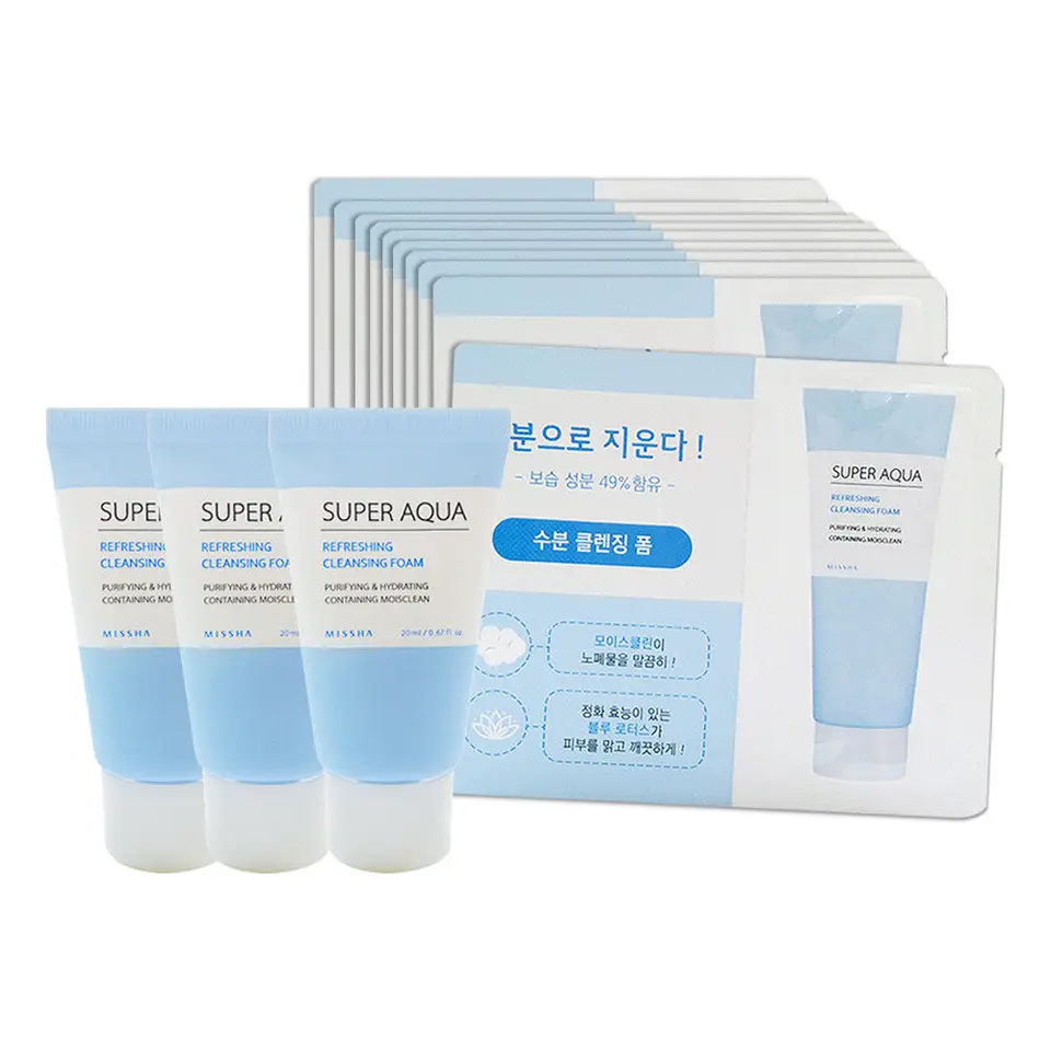 missha super aqua refreshing cleansing foam