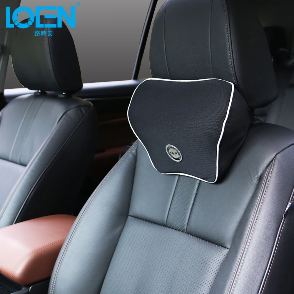 Loen Car Seat Pillow Auto Headrest Memory Foam Car Pillow Universal