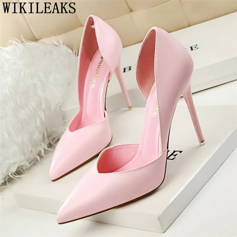 

extreme high heels sexy pumps women shoes stiletto office lady shoes women 2019 heels women party shoes pointed heels ayakkabi