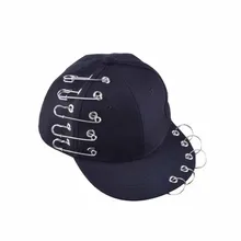 Клип кольцо унисекс Snapback хип-хоп шляпа Бейсбол Кепки(пять Pin