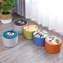 Небольшой табурет для дома, Модная креативная маленькая сидячая подушка, диван, табурет для взрослых, скамейка для обуви, детский табурет, низкий табурет