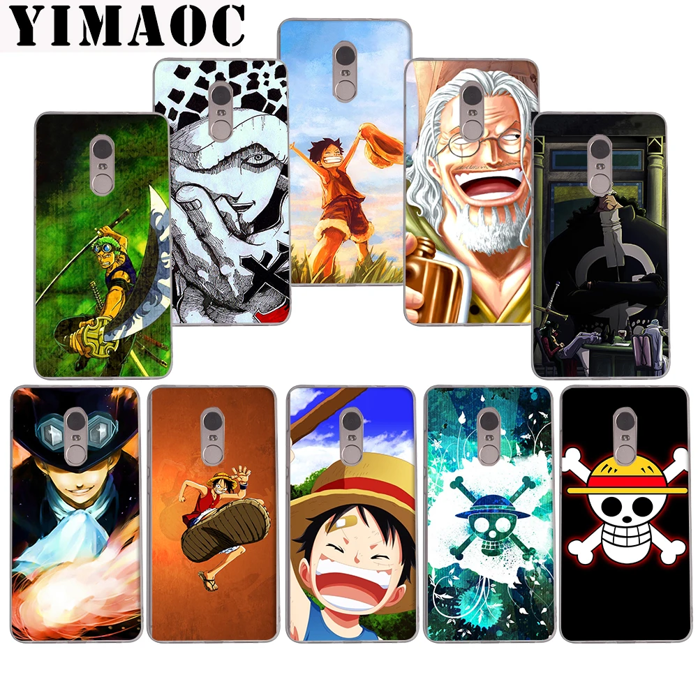 

YIMAOC 223z Monkey D Luffy Soft Case for Xiaomi Mi a1 a2 f1 6 8 lite se mix 2s Redmi 5 6 6a S2 Plus 5A Note 5 6 Pro 4 X