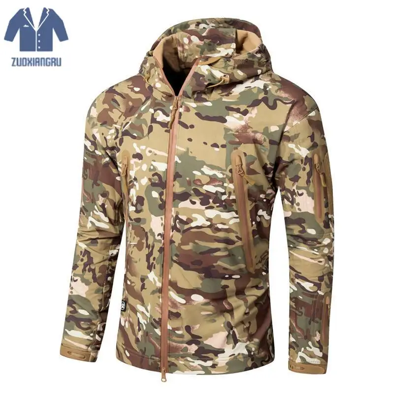 Lurker Shark Skin Soft Shell Military Tactical Jacket Men