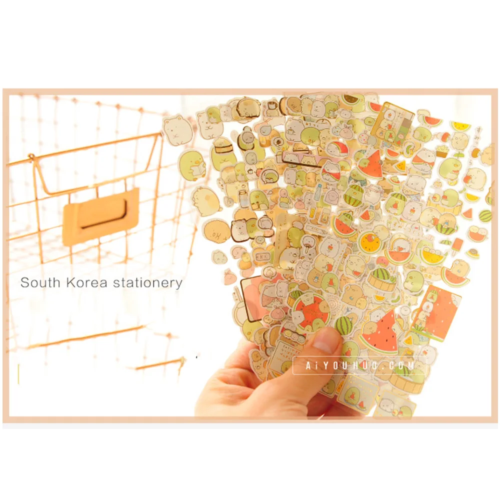 

9 Pc stickers Japanese Cute Cartoon Sumikko Gurashi San-x Corner Bio Badges Icons Pin Brooch Badge Cosplay Figure Toys stickers