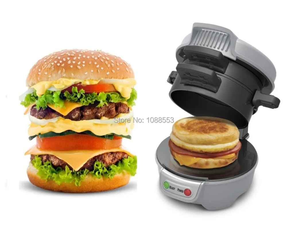 SuperBreakfastSandwichToolBreakfastSandwichMakerWEggBaconHam