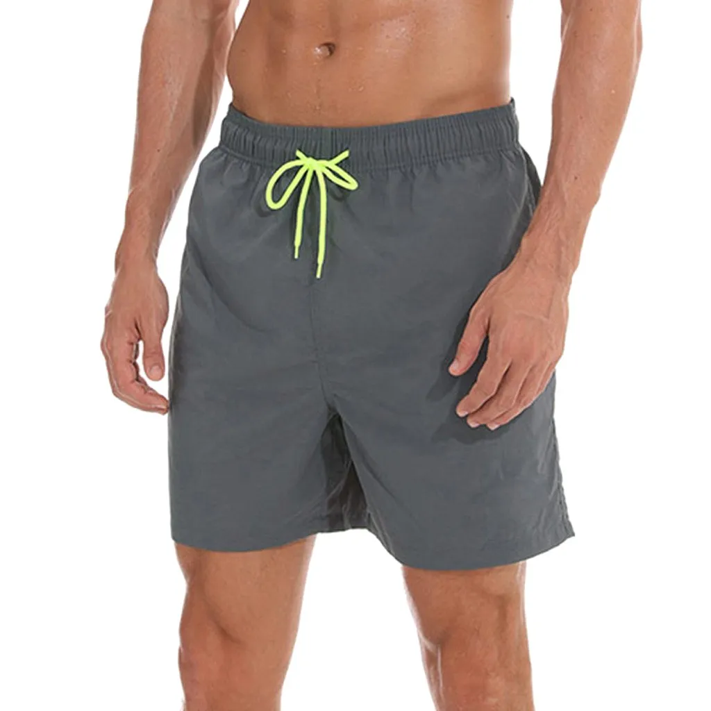 

5 patterns simple inner print quick dry swimwear men Swimsuit Swimming Trunks Men Swimwear Shorts bathing suit maillot de bain