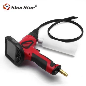 

Q101-SIM car engine cleaning inspection articulating video borescope camera