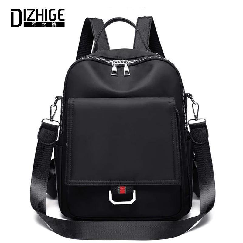 

DIZHIGE Brand Large Capacity Solid Waterproof Oxford Women Backpack High Quality School Bags For Women Multifunction Travel Bag