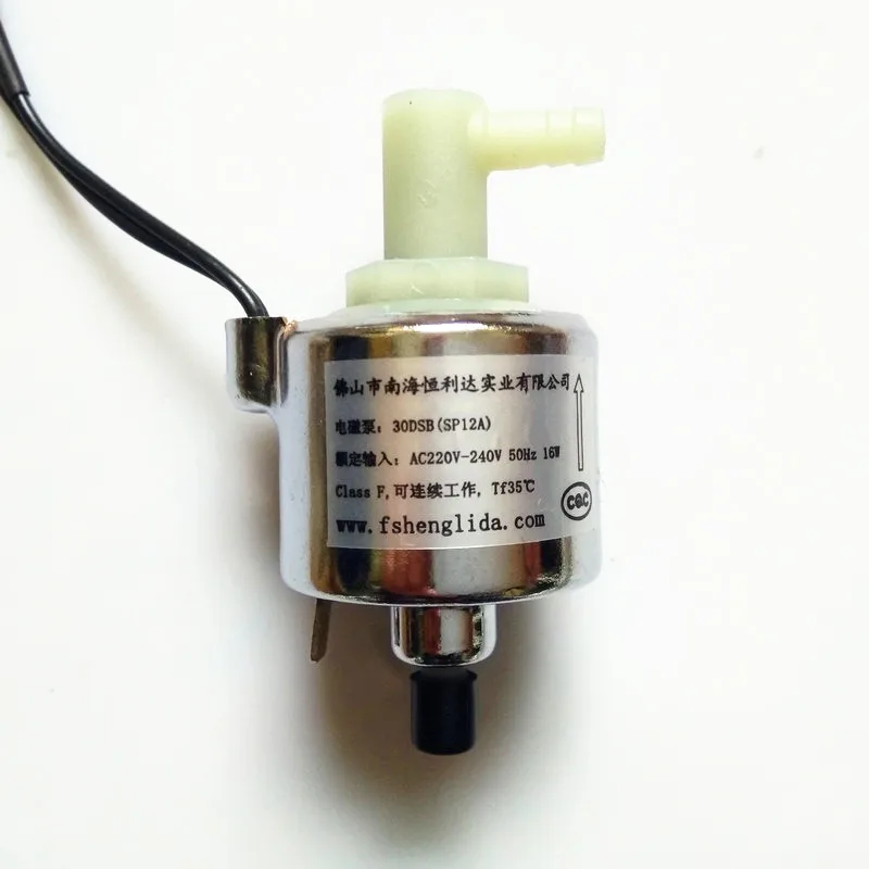 

SP-12A steam pump voltage AC220-240V- 50Hz power 16W