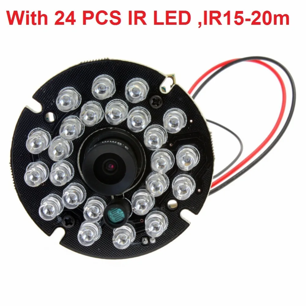 640*480P OV7725 IR cut & LED ночное видение инфракрасный широкоугольный мини cmos модуль