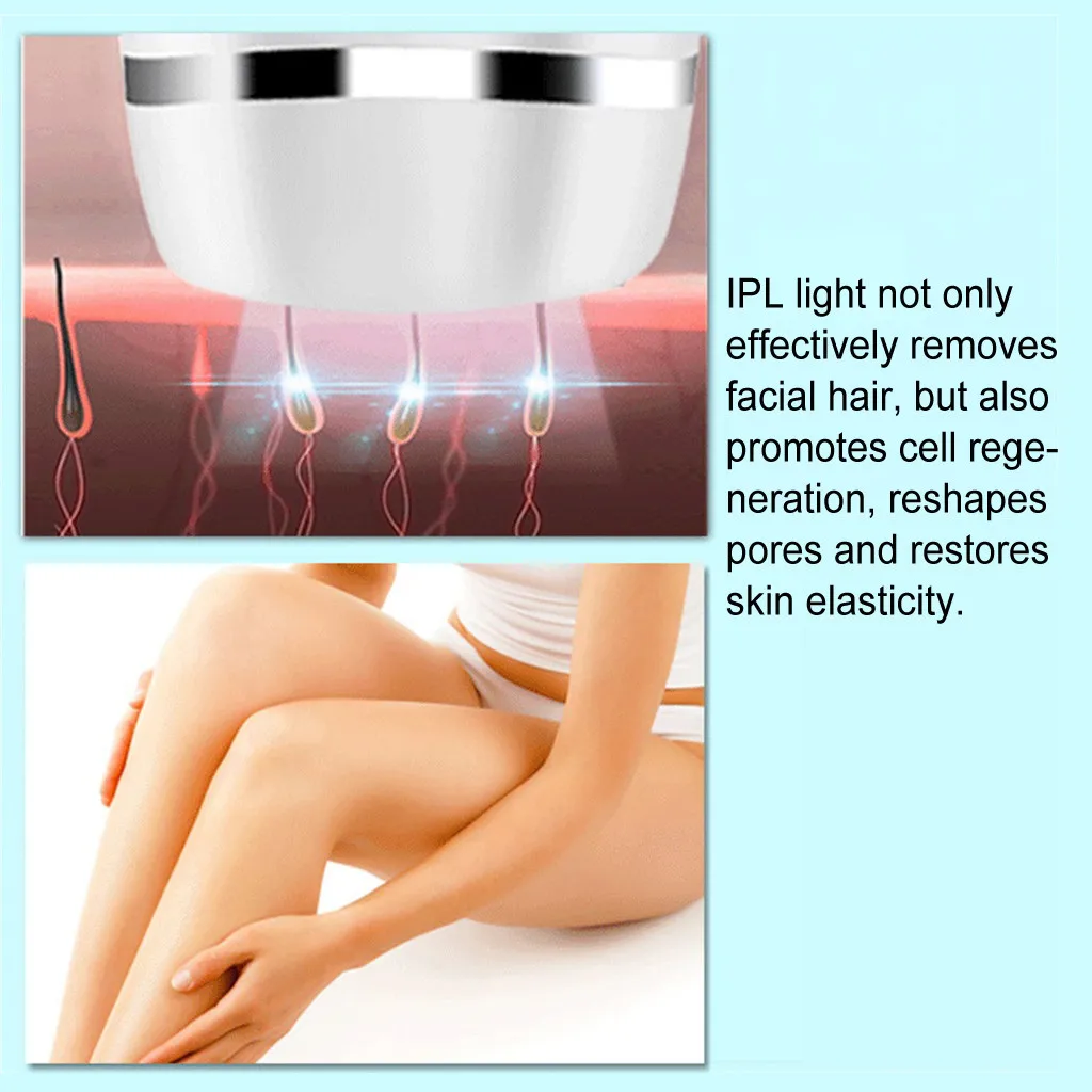 1 шт. профессиональный IPL крем для удаления волос Бритье устройство для удаления перманентного лица и удаление волос на теле красота