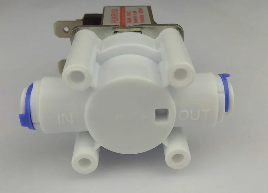 5 шт. 1/" OD комбинированный Соленоидный клапан Ro машина для воды быстрая сборка сточных вод DC24V очиститель воды аксессуары от производителей