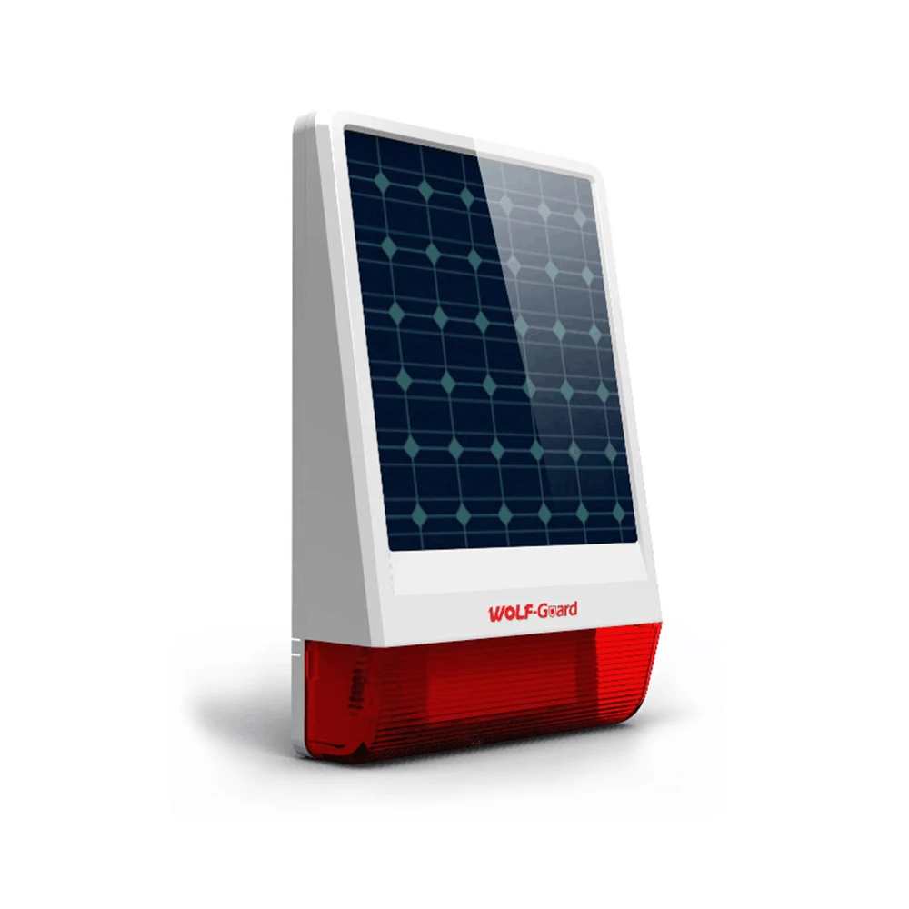 Wireless Outdoor Weather-Proof Solar Siren Simple Security Alarm Burglar System 1 PIR Motion Detector 2 Remote Controller Wireless Outdoor Weather-Proof Solar Siren Simple Security Alarm Burglar System 1 PIR Motion Detector 2 Remote Controller