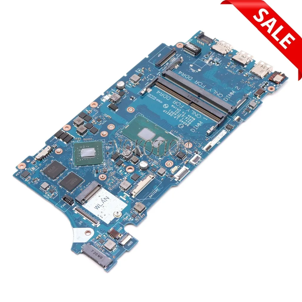 NOKOTION CN-09WC1G 09WC1G 9WC1G BKD40 LA-D821P لديل انسبايرون 7460 7560 كمبيوتر محمول اللوحة SR2ZV I7-7500U