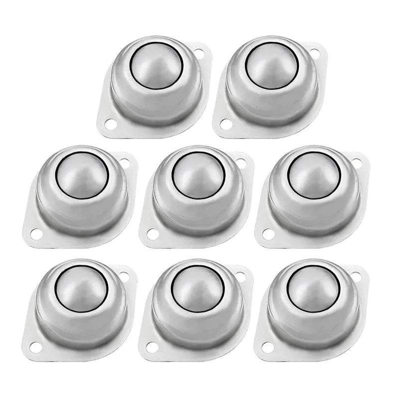 

CY-30A 1-1/4 Inch Carbon Steel Roller Ball Flange Conveyor Transfer Bearing 8pcs