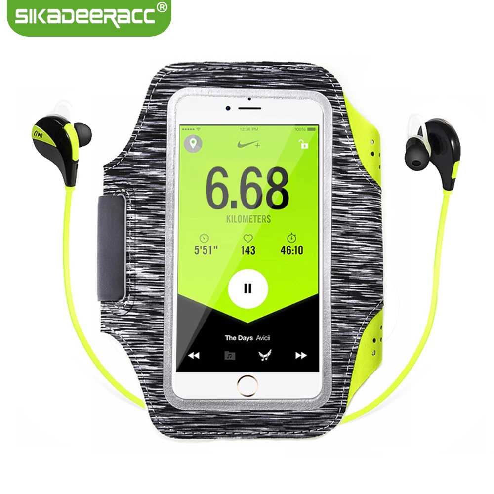 JK45 Armband Waterproof Sports Phone Cases Cover For iPhone X Running