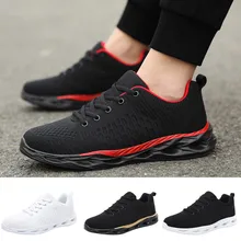 Стильная мужская повседневная обувь известного бренда; модные кроссовки из дышащего сетчатого материала; Мужская обувь; Прямая поставка; sportschoenen