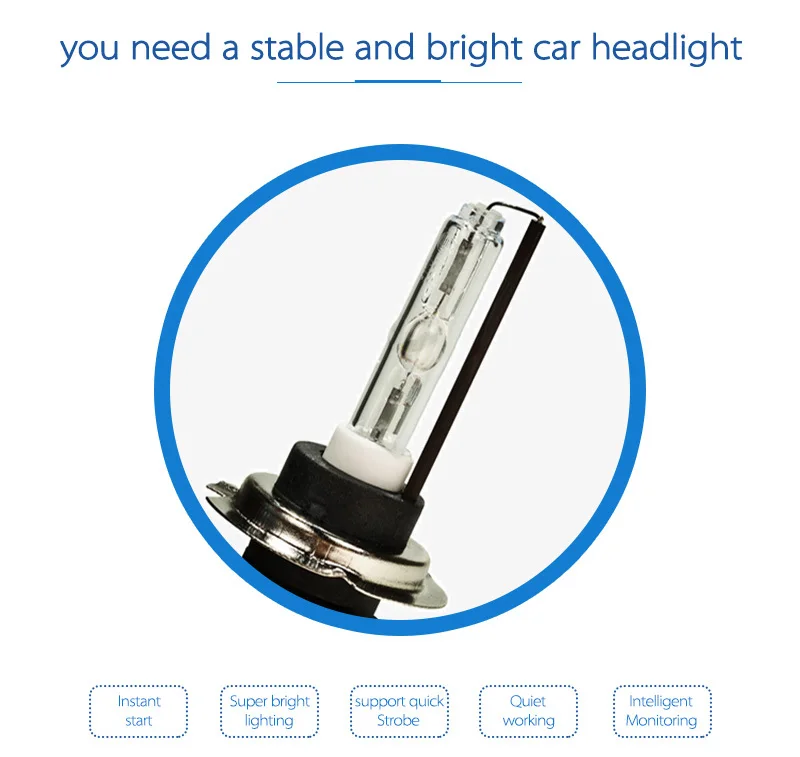 35 Вт CNLIGHT H7 Xenon H1 H11 H8 H9 hb4 9005 HID лампа с керамическим металлическим основанием для автомобильных фар 4300K 6000K 8000K hid фары