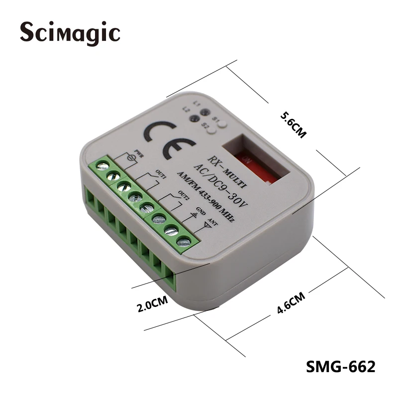 Гаражный приемник для Marantec 433 92 МГц и 868 мгц дистанционный гаражный ворот|Пульты