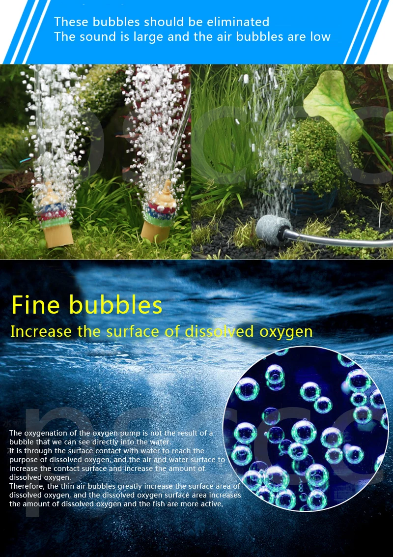 Аквариумный орнамент нано воздушный пузырь камень диффузор распылитель трубка кислородный насос для аквариума аэратор гидропоники аквариумные аксессуары