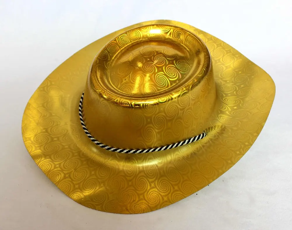 Plastic assorted gentleman cowboy hats party favorsin Party Hats from