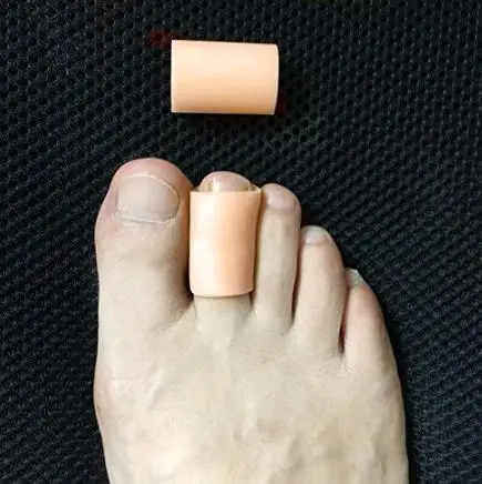 Силиконовые гелевые сепараторы для пальцев ног 24 шт./лот|toe sleeves|gel toe separatorshammer |