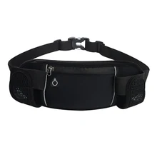 Хорошо! Поясная Сумка для бега для женщин и мужчин, эластичный светоотражающий водонепроницаемый чехол для телефона на молнии, сумка-держатель, сумка для спортзала для 2 бутылок для воды im