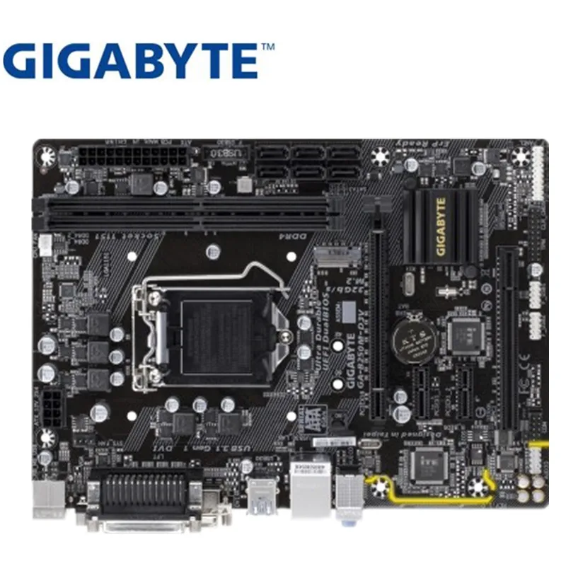 

For Gigabyte GA-B360M D3V Original NEW Motherboard B360 Socket LGA 1151 DDR4 USB3.0 SATA3.0 support CPU G4900 I3 8100 I5 8400