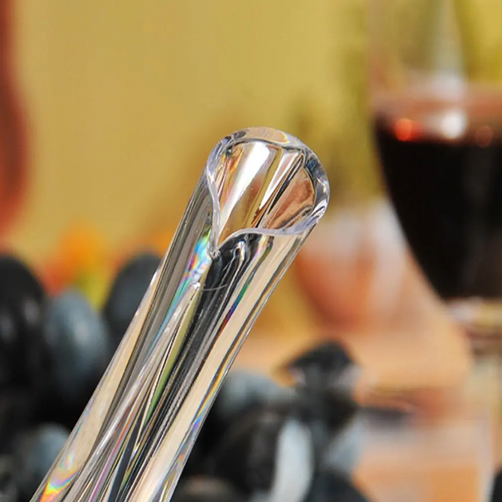 Аэратор для разливания вина-Премиум аэратор И Графин носик черный цвет акриловый материал портативный