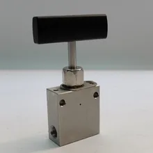 Горячая модель: HS15141-T NPT1/" резьба высокого давления из нержавеющей стали ручной игольчатый клапан для насосной станции