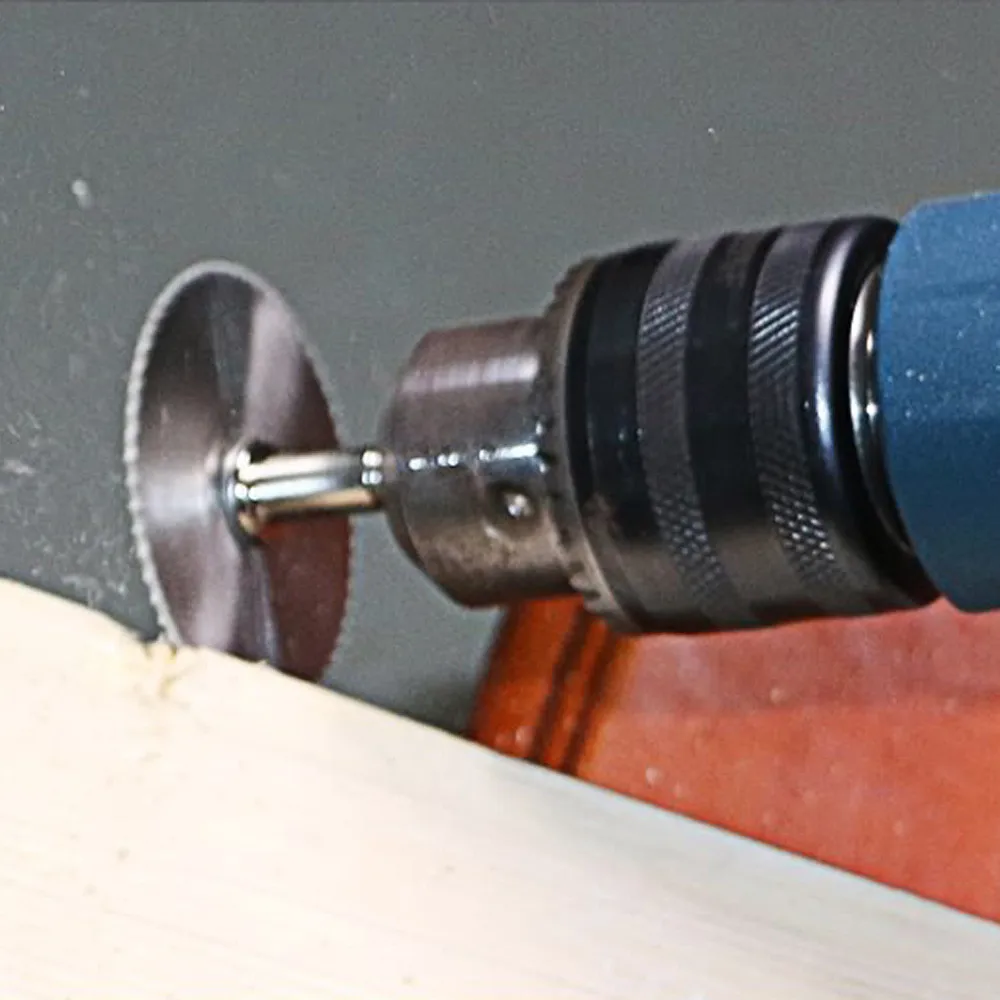 New 5x HSS Circular Wood Cutting Saw Blade Discs + 2x Mandrel Drill For Rotary Tool C523 | Инструменты