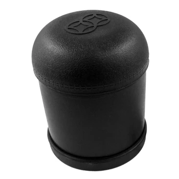 

KTV Pub Casino Party Game Toy Black Plastic Shaking Cup Box w 5 Pcs Dices