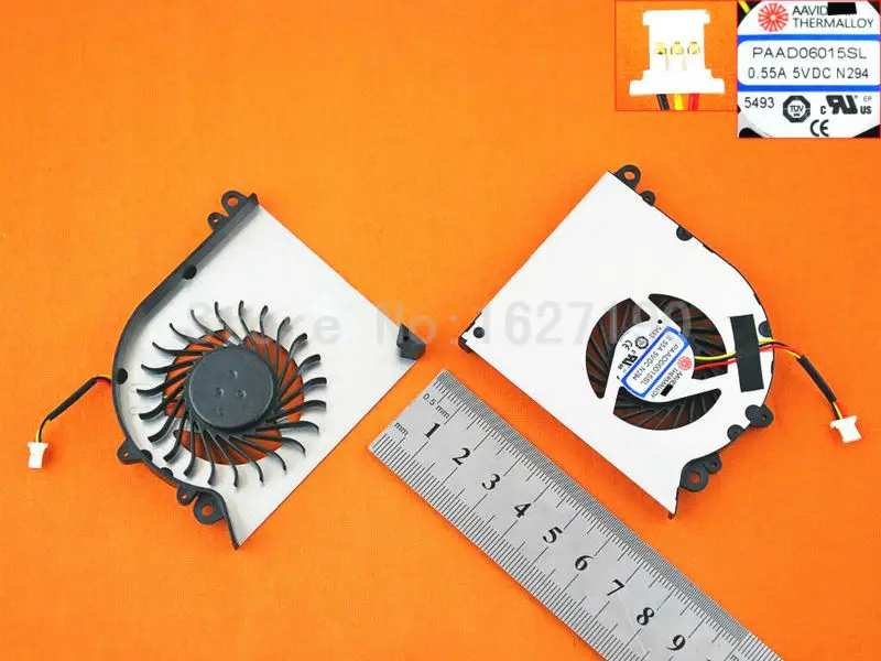 Новый Кулер для ноутбука ремонт кулера ЦП замена MSI GS60 (для OEM) PAAD06015SL N293 кулер