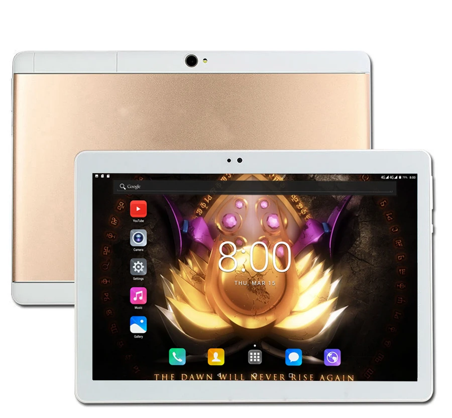 gold andorid 7.0 Tablet pad 
