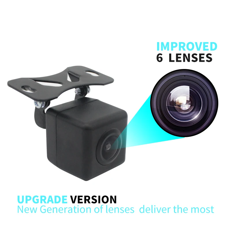 ANLUD Car Rearview Mirror Monitor Auto Parking System Night Vision Backup Car Rear View wireless Camera Alarm Systems (3)
