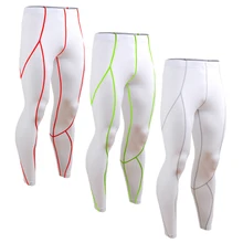 Мужские s полиэстер Спандекс сухой подходят мягкие ощущения мужские легинсы для бега мужские s тренировочные спортивные колготки для велоспорта