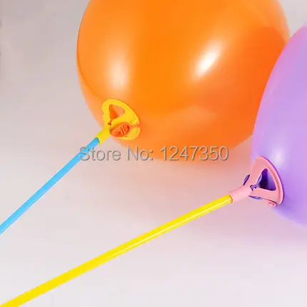 Латексные воздушные шары палочки 50 шт. пластиковые аксессуары для воздушного шара 40 см держатель для шарика палочки чашки свадебные украшения