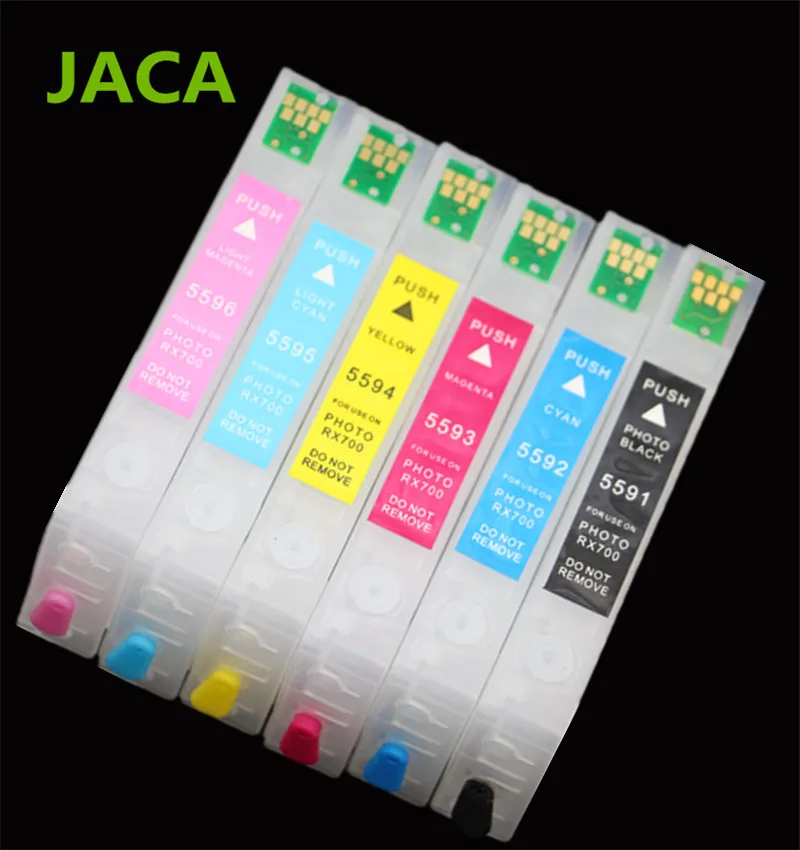 T5591 T5596 Refillable Ink Cartridge For Epson RX700 Printer Ink