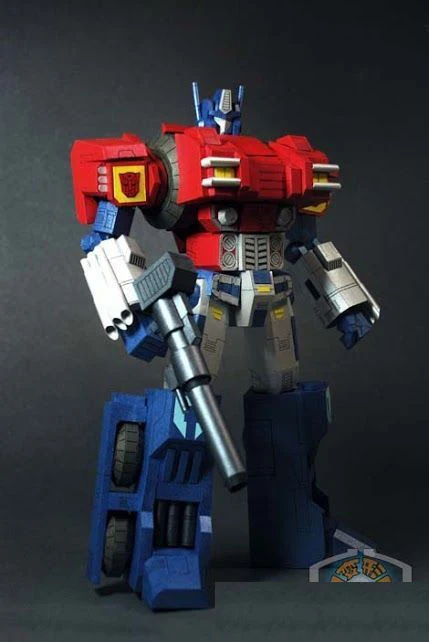 

Robot High Definition Pearlescent 3D Paper Model DIY