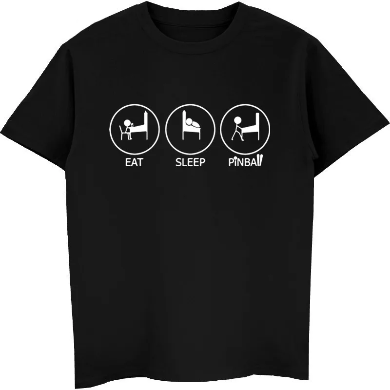 

Pinball Life Mens T Shirt Fashion Men Casual Short Sleeve O-neck Cotton Shirt Summer Hip Hop Tee Top Harajuku Streetwear