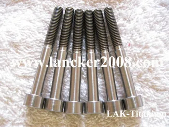 

M6x50 Gr5 hexagon socket cap head titanium alloy screw DIN912