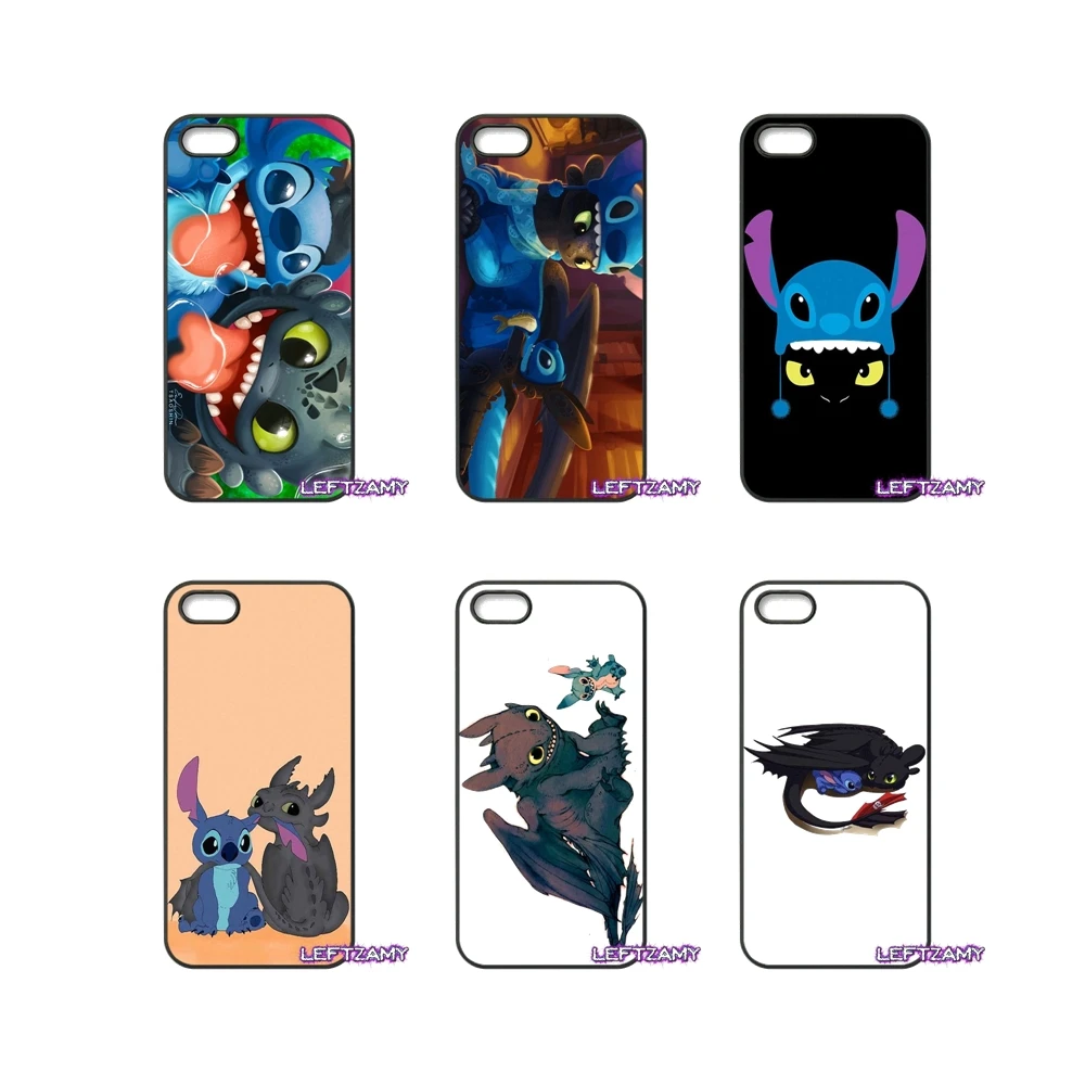 

Toothless Dragon And Stitch Hard Phone Case Cover For Moto Z E E2 E3 G G2 G3 G4 G5 PLUS X2 Play Nokia 550 630 640 650 830 950